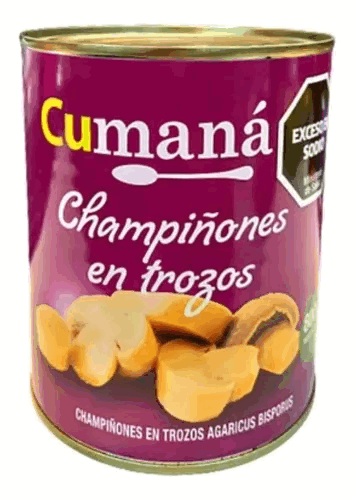 CHAMPIGNONES CUMANA TROZOS 2,840Kg