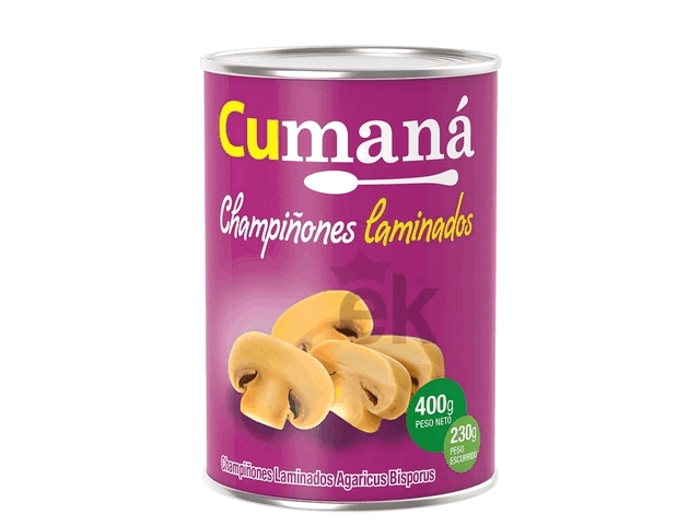 CHAMPIGNONES CUMANA ENTEROS 400g