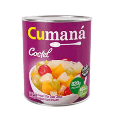COCTEL FRUTAS CUMANA 820g