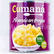 ANANA CUMANA TROZOS 836g