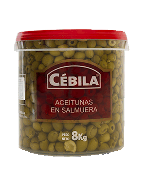 ACEITUNA VERDE CEBILA BALDE 8Kg