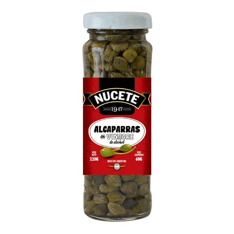 ALCAPARRAS EN VINAGRE NUCETE 60g