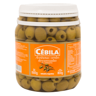 ACEITUNA VERDE CEBILA DESC 1,5Kg
