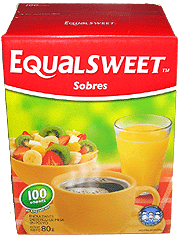 EDULCORANTE EQUAL SOBRES x 100u