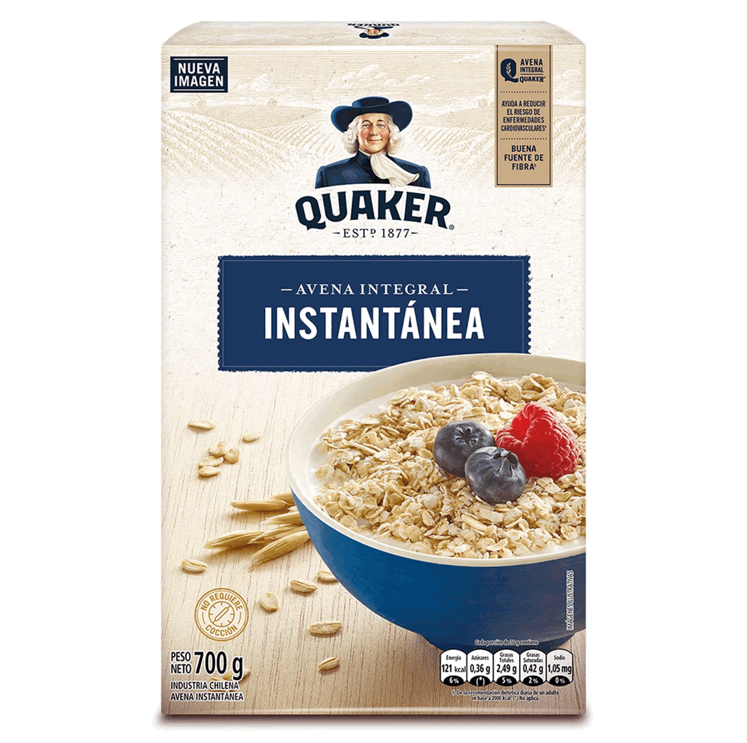 AVENA QUAKER INSTANTANEA 380g