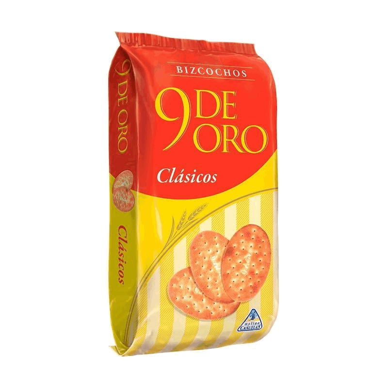 BIZCOCHOS 9 DE ORO CLASICOS 215grs.