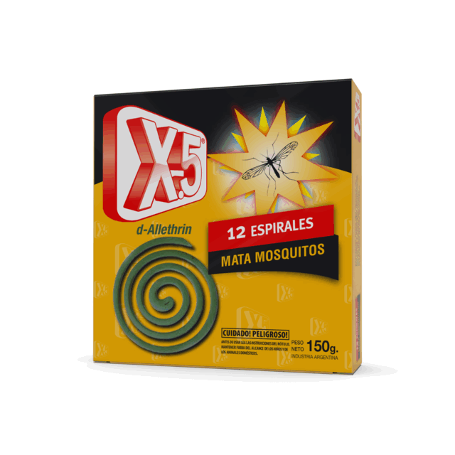 ESPIRAL X5 MATA MOSQ x 12u