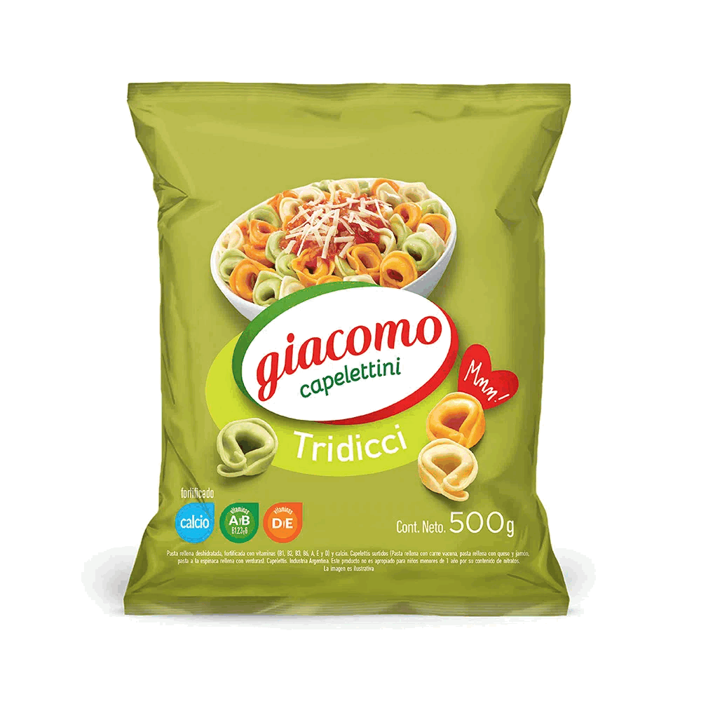 CAPELETTINI GIACOMO TRIDICCI 500grs