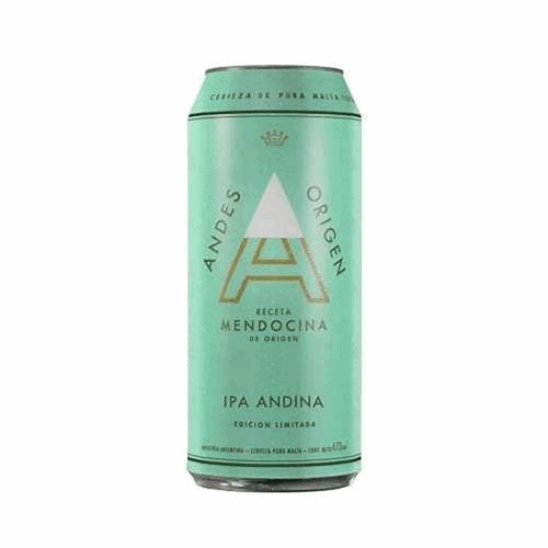 CERVEZA ANDES ORIGEN IPA LATA X 473cc X 6