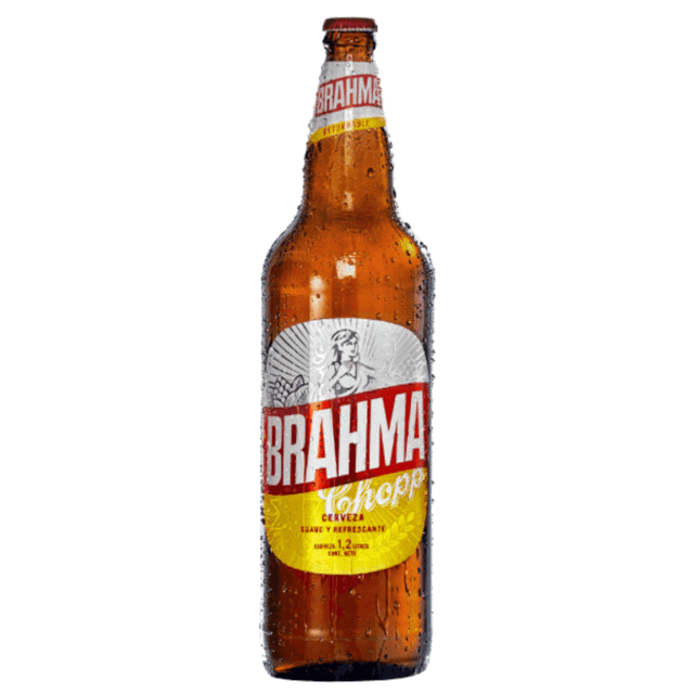 CERVEZA BRAHMA CAJON 12X1L.