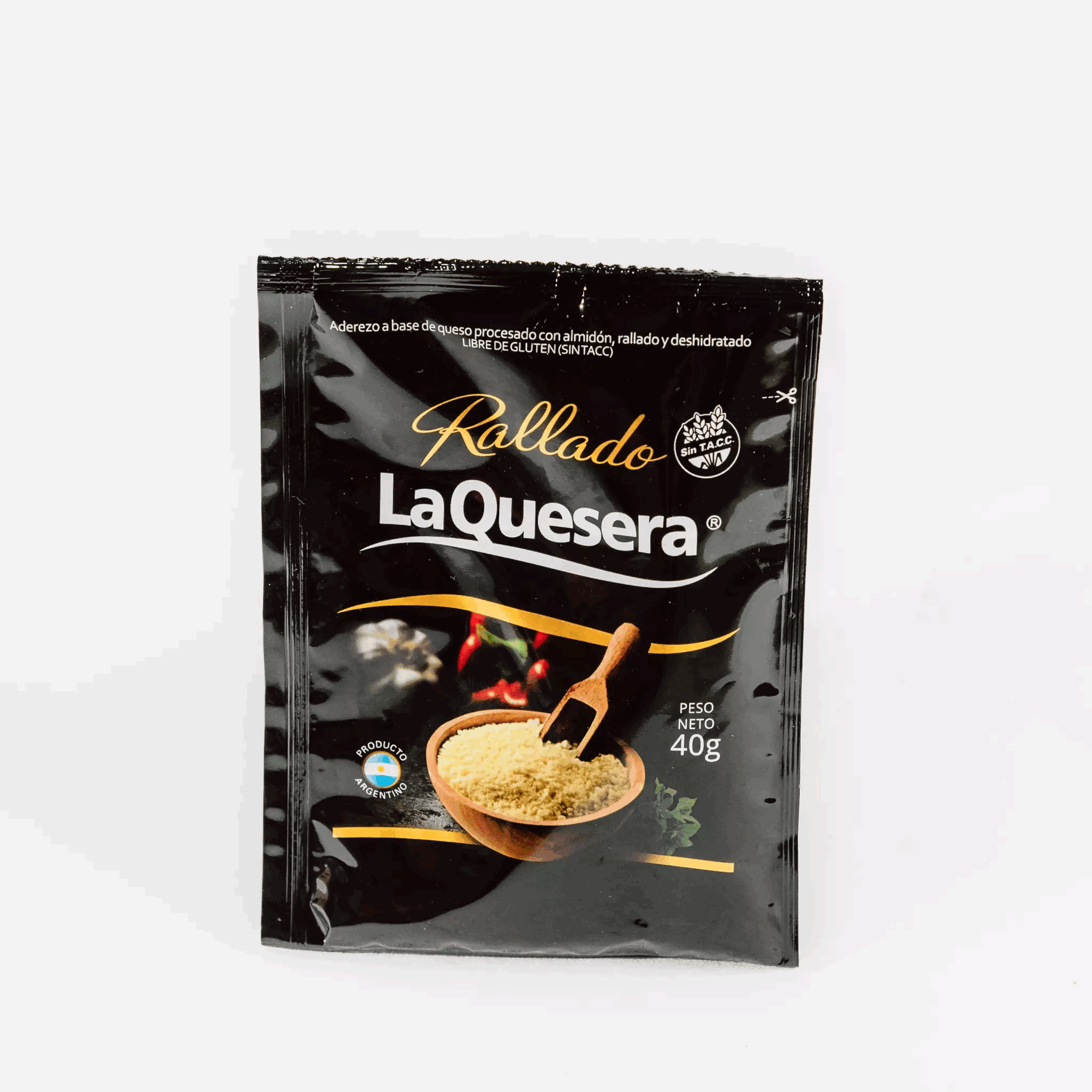 QUESO RALLADO LA QUESERA 40grs.