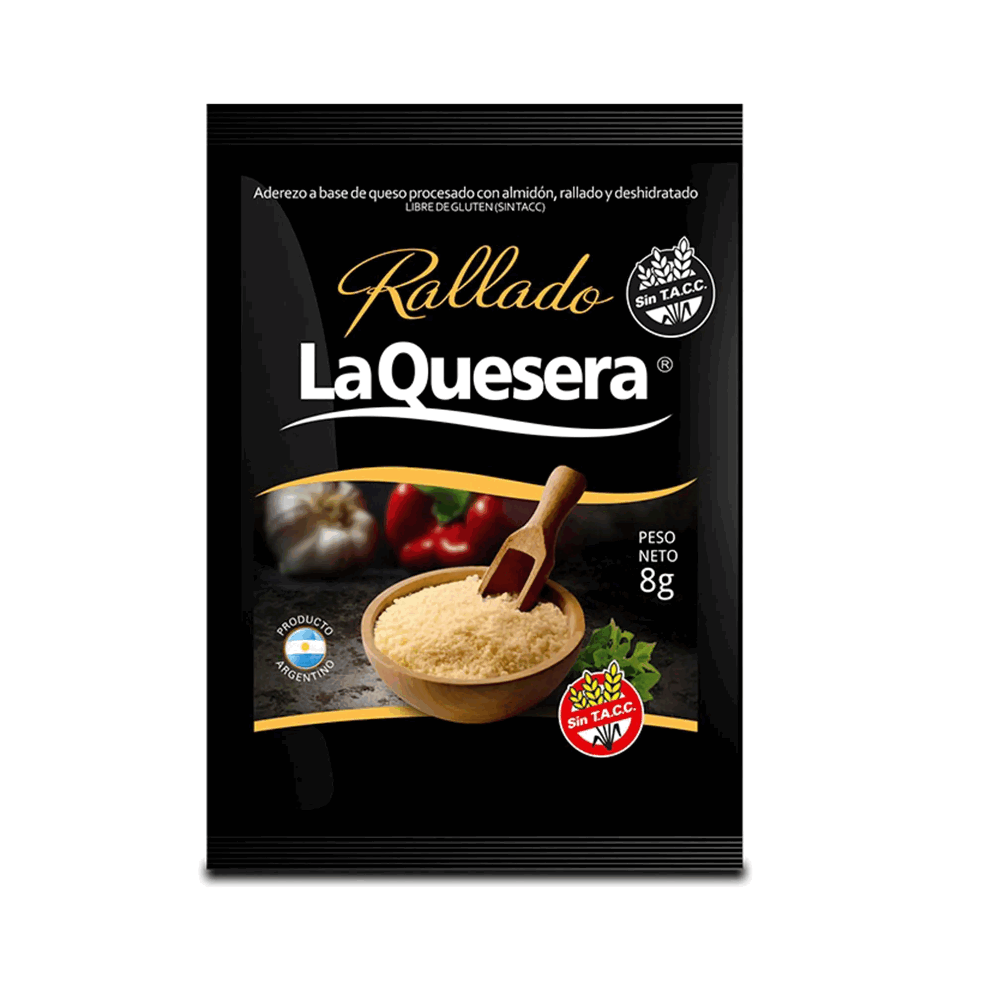 QUESO RALLADO LA QUESERA 8gr
