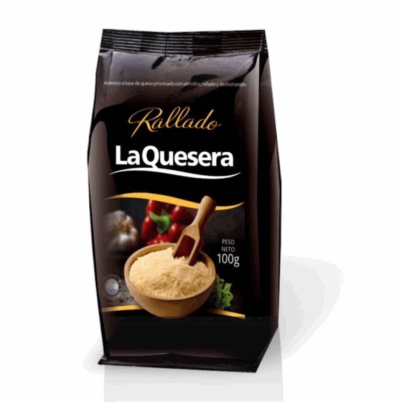QUESO RALLADO LA QUESERA 100gr.
