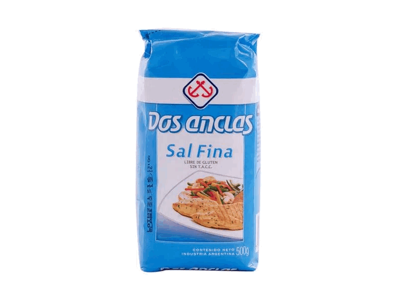 SAL FINA DOS ANCLAS 500gr