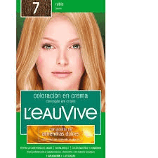 COLORACION EN CREMA LEAUVIVE 7 RUBIO