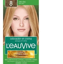 COLORACION EN CREMA LEAUVIVE 8 RUBIO CLARO