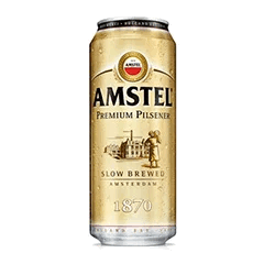 CERVEZA AMSTEL LATA 473cc x 6u