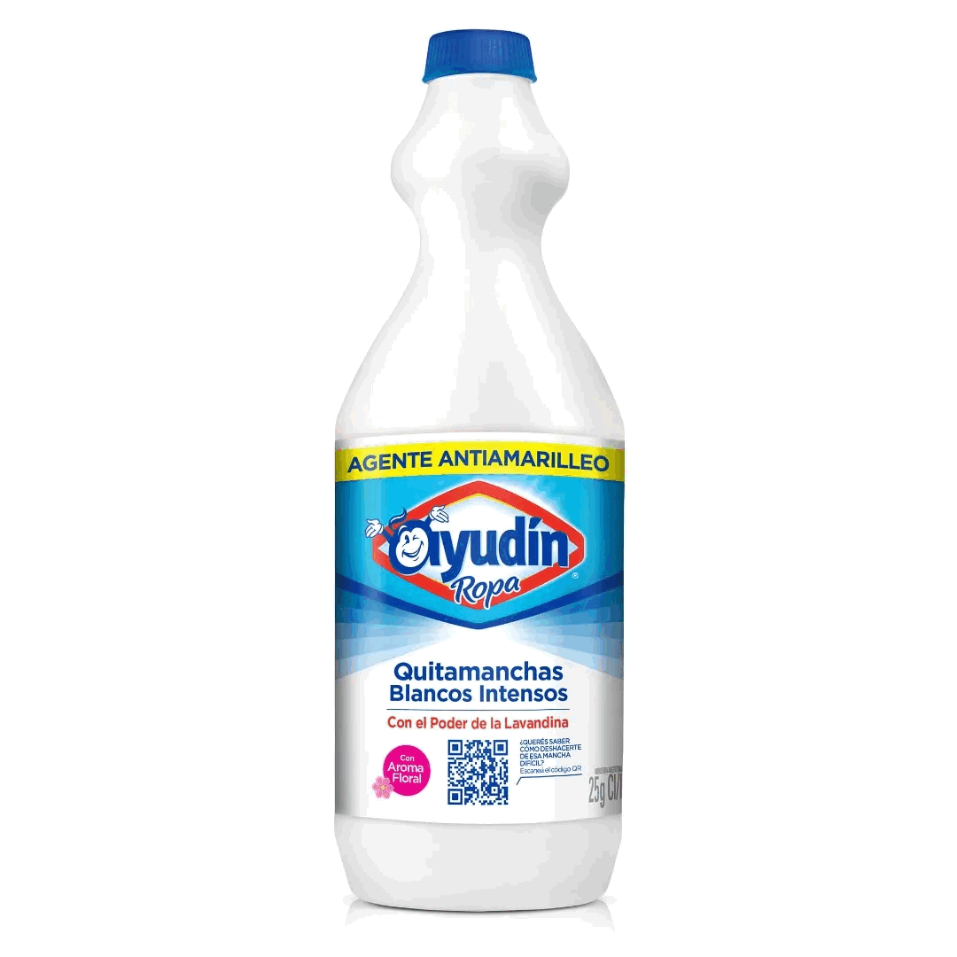 QUITAMANCHAS AYUDIN BLANCOS INTENSOS 1Lt