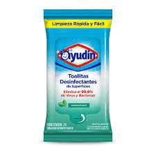 TOALLA AYUDIN DESINF AROMA FRESCO 24u