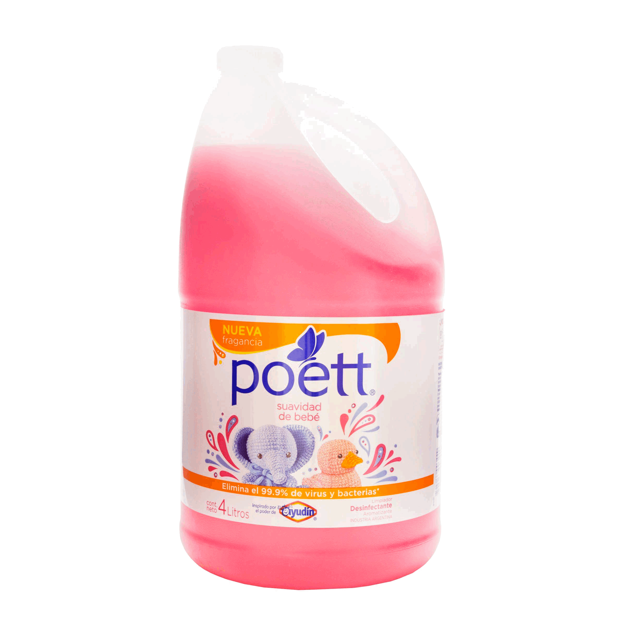 DESINFECTANTE POET LOVE BEBE 4Lts