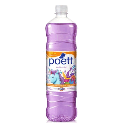 DESINFECTANTE POET ESPIRITU PLAY 900cc