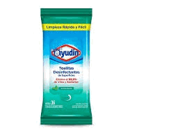 TOALLA AYUDIN DESINFECTANTE AROMA FRESCO 36u