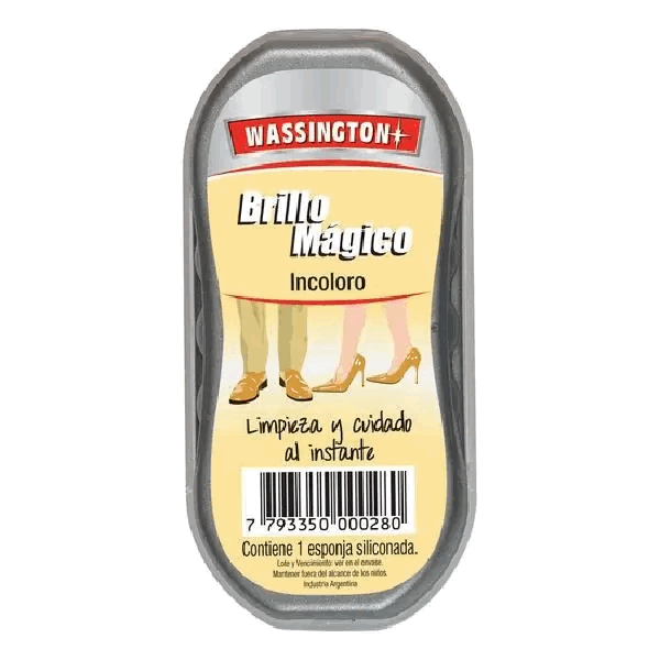 ESPONJA P/CALZADO WASSINGTON INCOLORO
