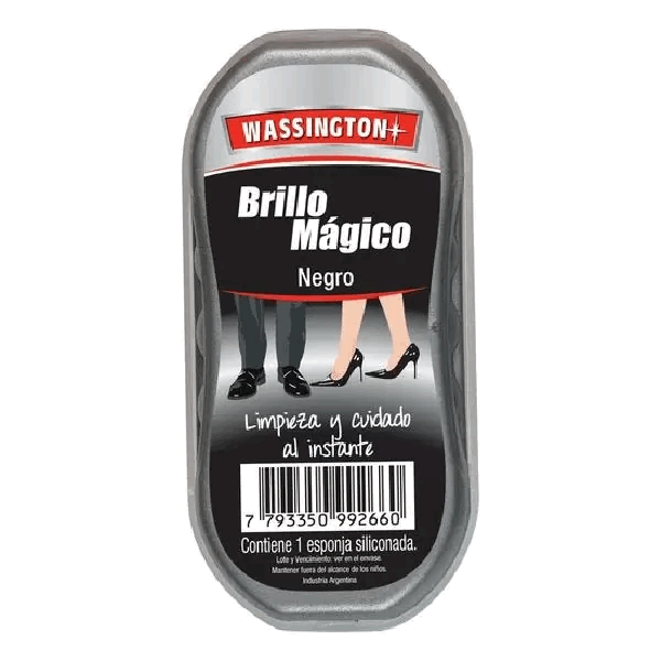 ESPONJA WASSINGTON P/CALZADO NEGRO