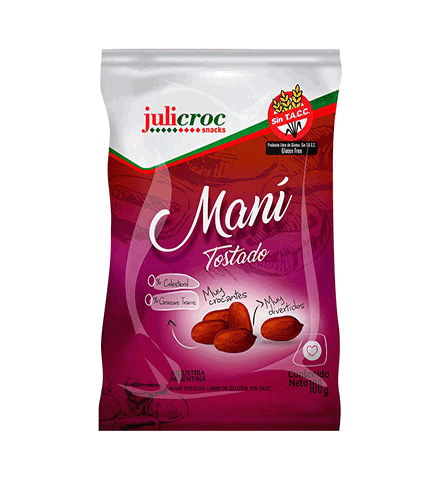 MANI TOSTADO JULICROC 100g