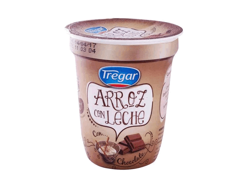 ARROZ C LECHE TREGAR CHOCOLATE 180g
