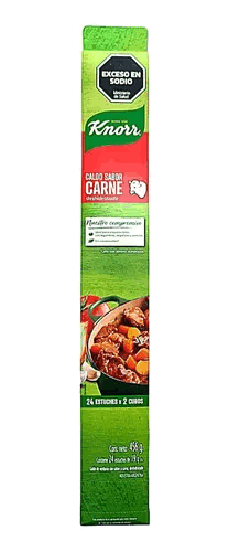 CALDO KNORR CARNE 24 x 2u
