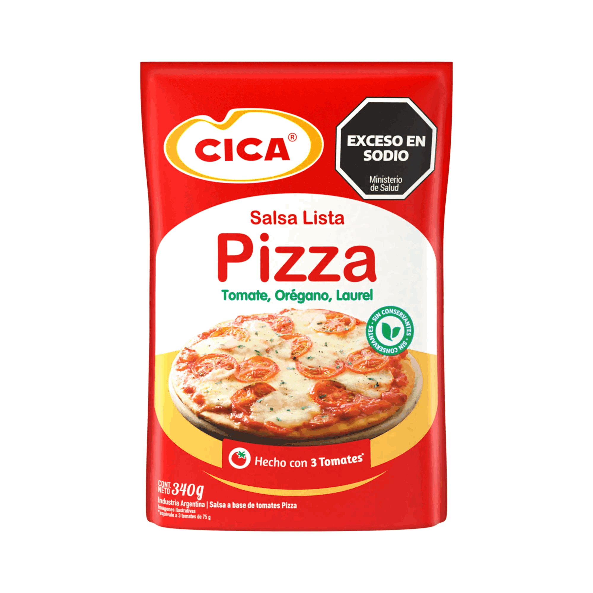 SALSA CICA PIZZA 340g