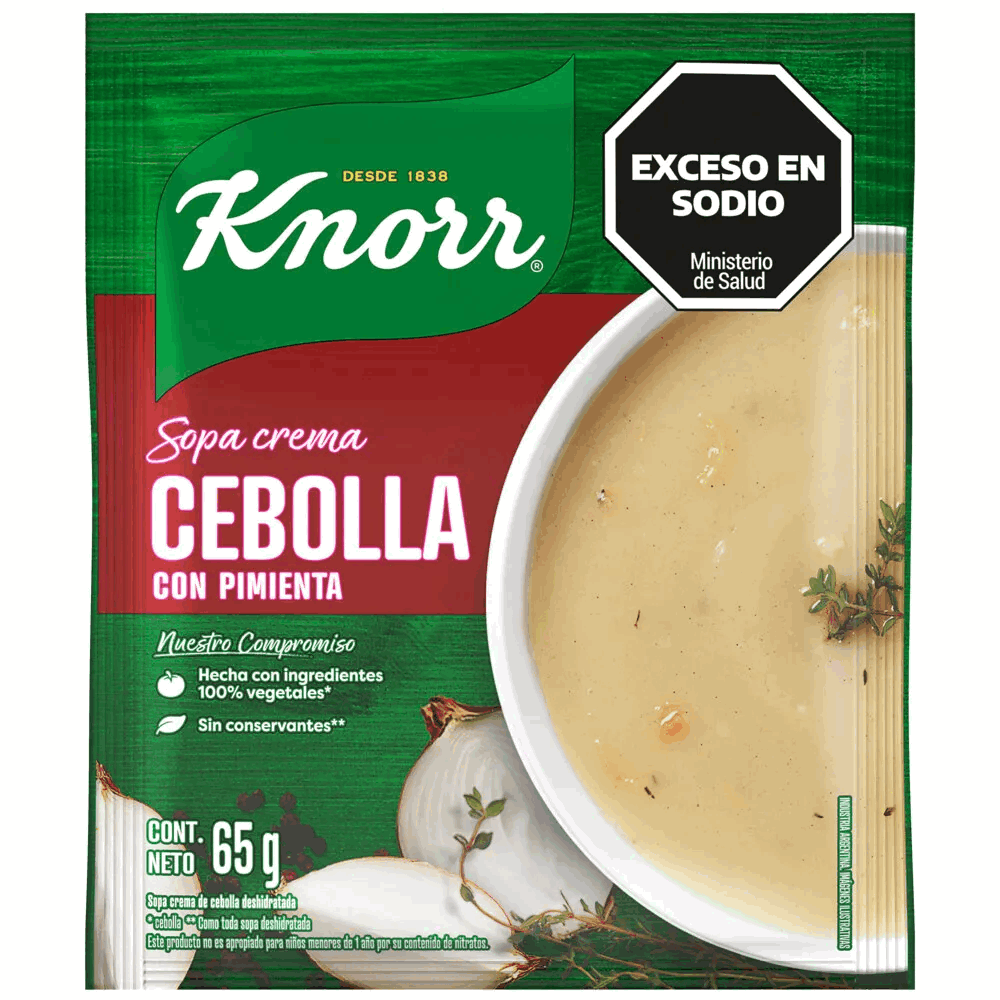 SOPA KNORR CEBOLLA C/ PIMIENTA