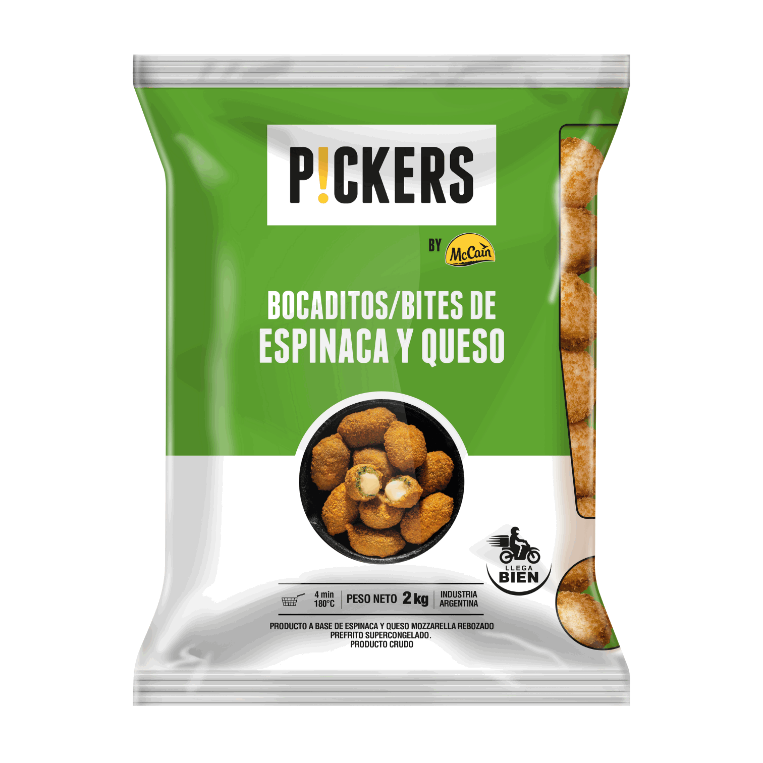 BOCADITOS PICKERS ESP/QUESO 2KG