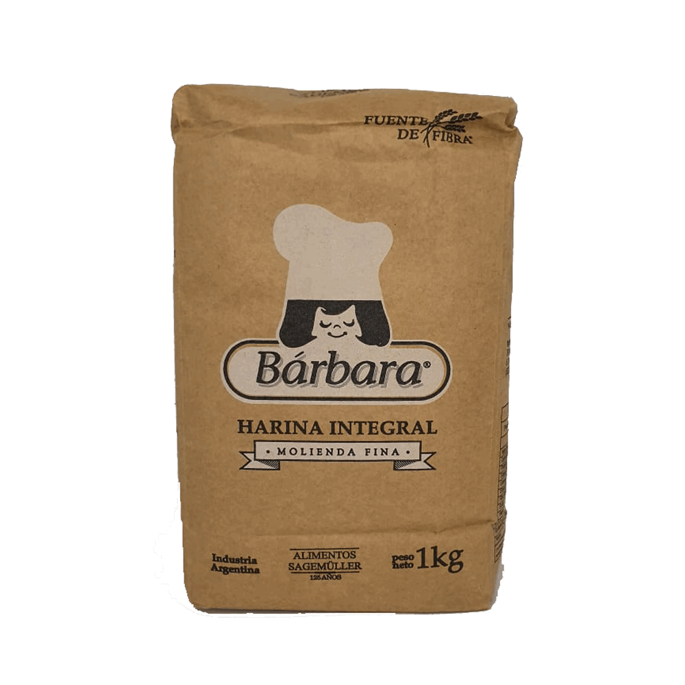 HARINA BARBARA INTEGRAL 1KG