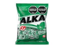 CARAMELO ALKA MENTA 800g