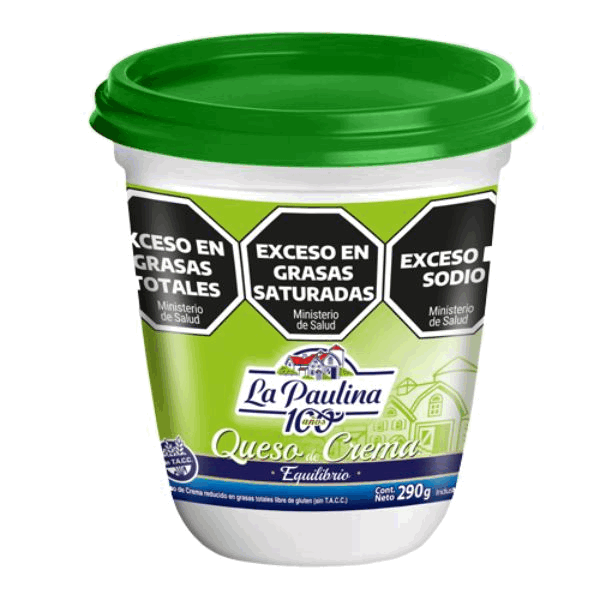 QUESO CREMA LA PAULINA LIGHT 290g
