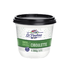 QUESO CREMA LA PAULINA CIBOULETTE 250g