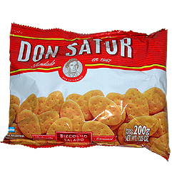 BIZCOCHO SALADO DON SATUR 200g