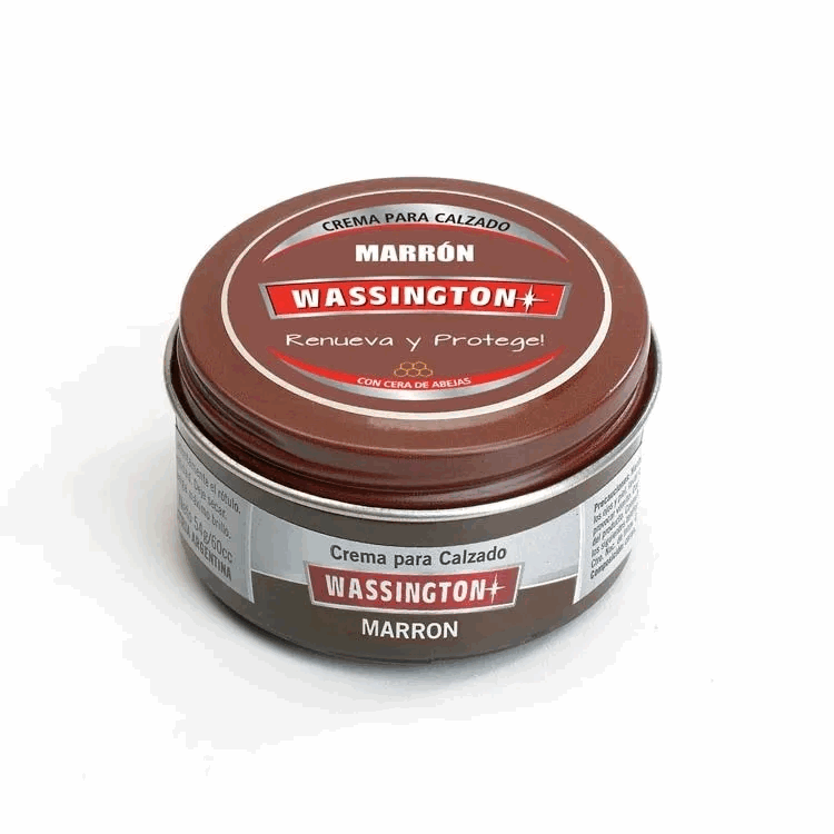 CREMA P/CALZADO WASSINTON MARRON 54g