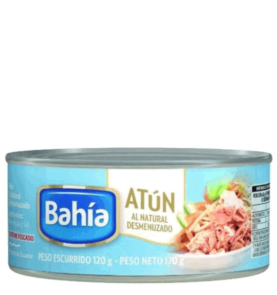 ATUN BAHIA DESMENUZADO NATURAL 170g