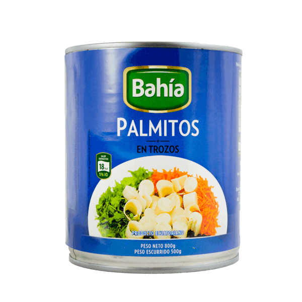 PALMITO BAHIA TROZOS 800g