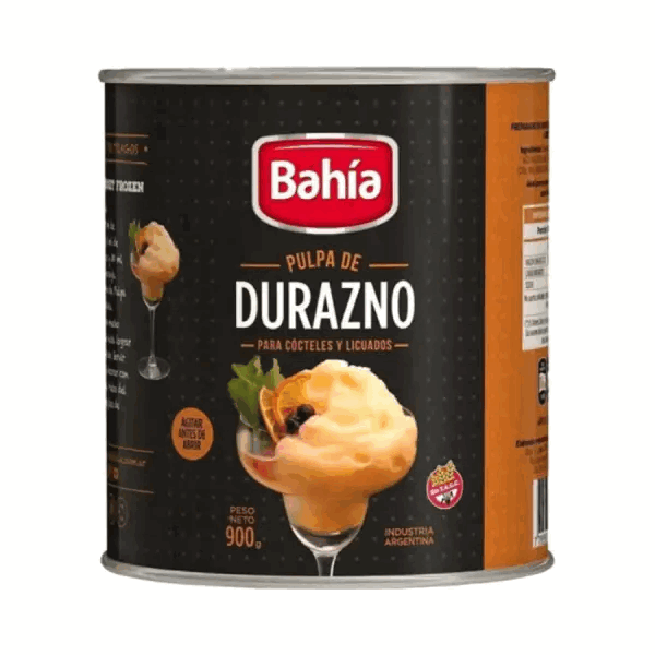 PULPA DE DURAZNO BAHIA 800g