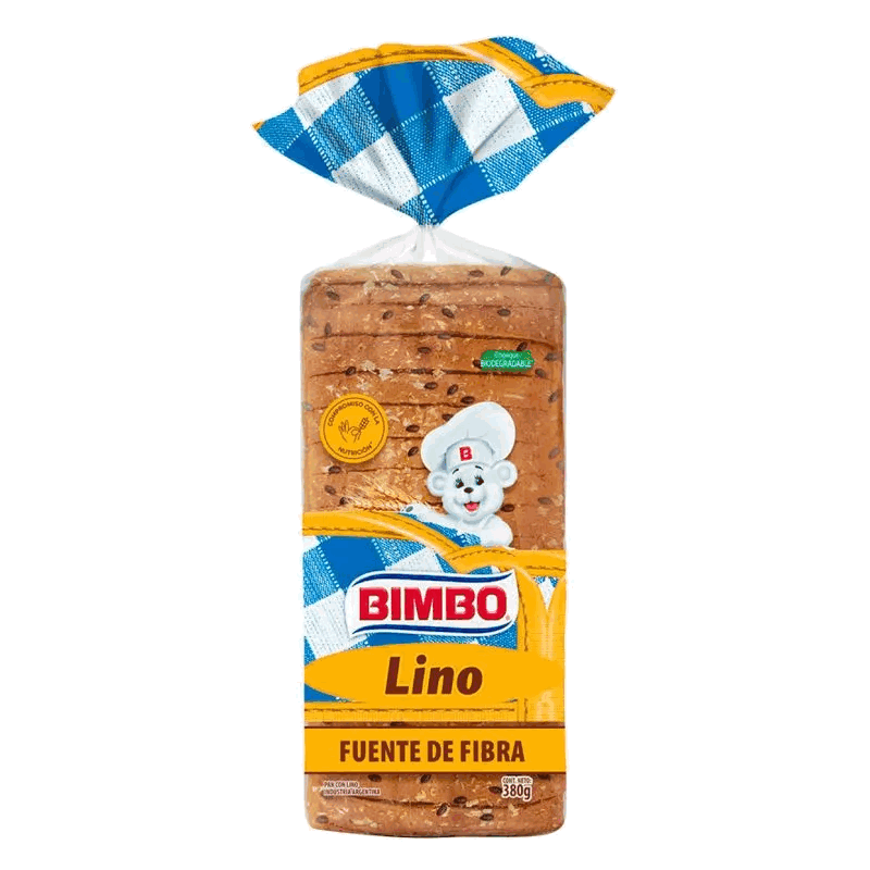 PAN BIMBO CON LINO 380g.