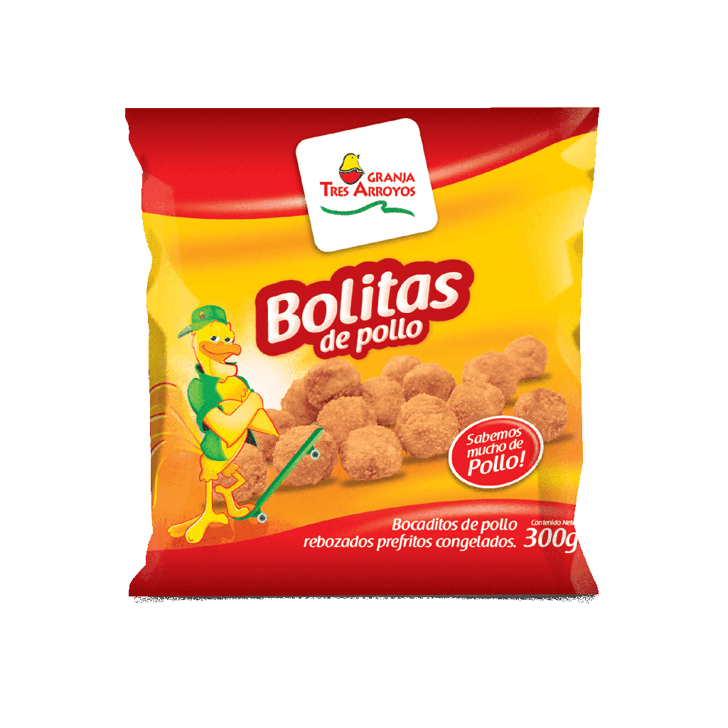 BOLITAS TRES ARROYOS POLLO 300grs