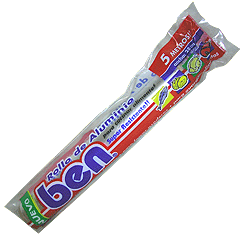 ROLLO ALUMINIO BEN 33cm x 5mts.