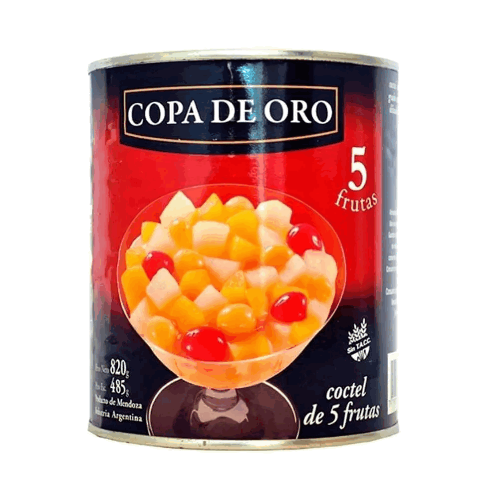 COCTEL DE FRUTAS COPA DE ORO 820g