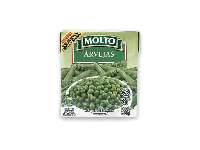 ARVEJAS MOLTO 200g
