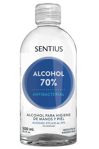 ALCOHOL SENTIUS AL 70% ANTIBACTERIAL 500ml