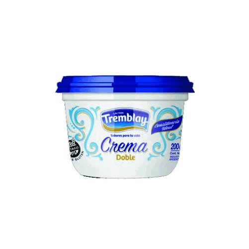 CREMA DE LECHE TREMBLAY DOBLE 200cc.